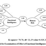 Figure 2: General Model for Examination of Effect of Emotional Intelligence on Human Resources Risk