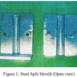 Figure 1: Steel Split Mould (Open view)