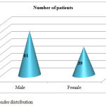 Graph 2: Gender distribution