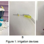 Figure 1: irrigation devices