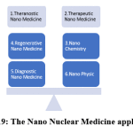 Figure 19: The Nano Nuclear Medicine applications.