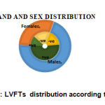 Diagram 2 : LVFTs distribution according to gender