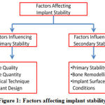 Figure 1: Factors affecting implant stability