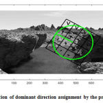 Figure 4: The representation of dominant direction assignment by the process of SIFT descriptor.